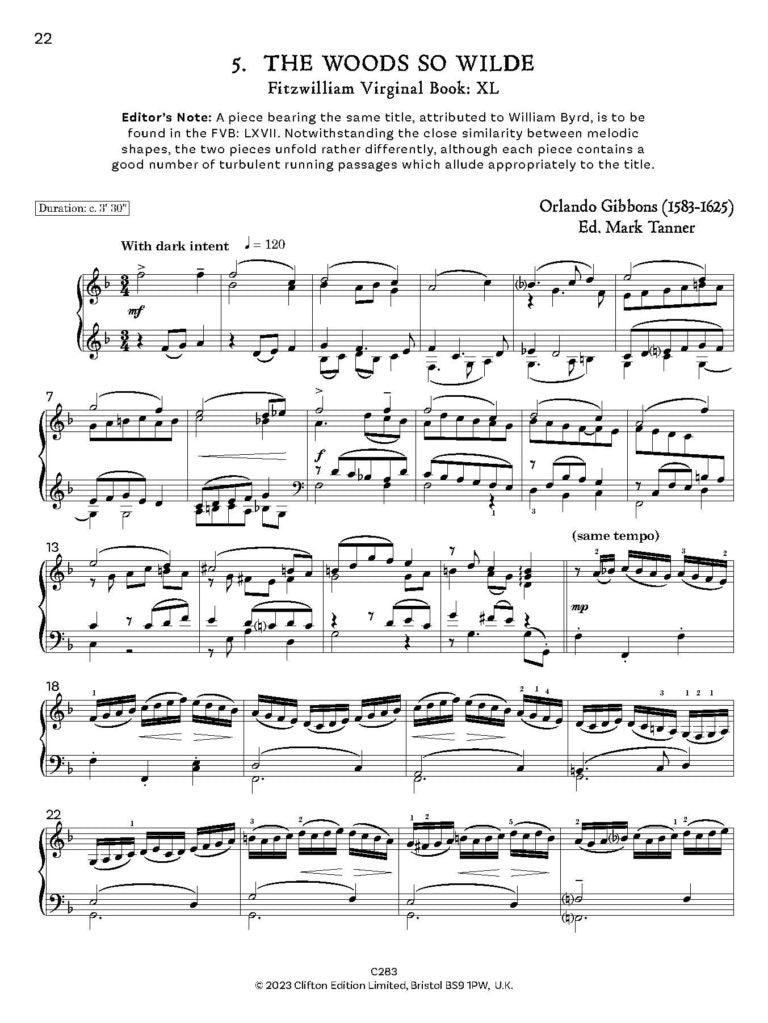 A Renaissance Keyboard Anthology ed: Tanner: Volume 4, Grade 8 (Piano Solo)