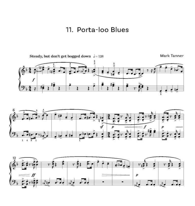 Tanner, Mark -Eye Tunes Book 4 solos - Digital Download