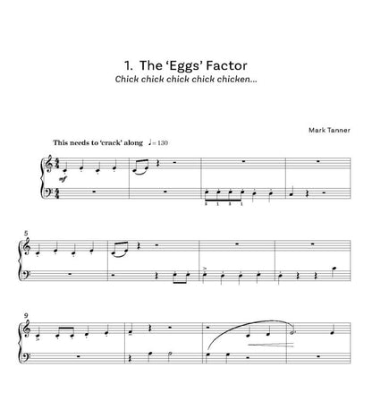 Tanner, Mark -Eye Tunes Liquorice Allsorts  solos and duets on the white notes - Digital Download