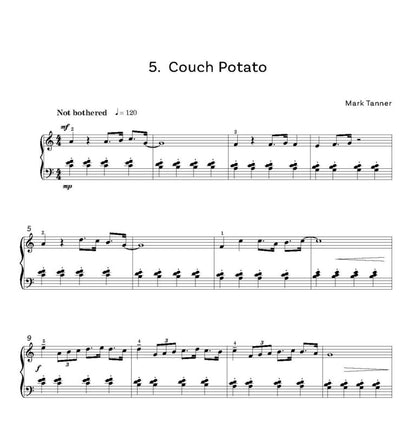 Tanner, Mark -Eye Tunes Liquorice Allsorts  solos and duets on the white notes - Digital Download