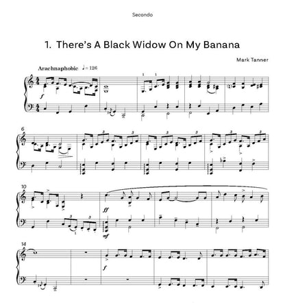 Tanner, Mark -Eye Tunes ZooKeepers Just White Notes! for solo piano - Digital Download