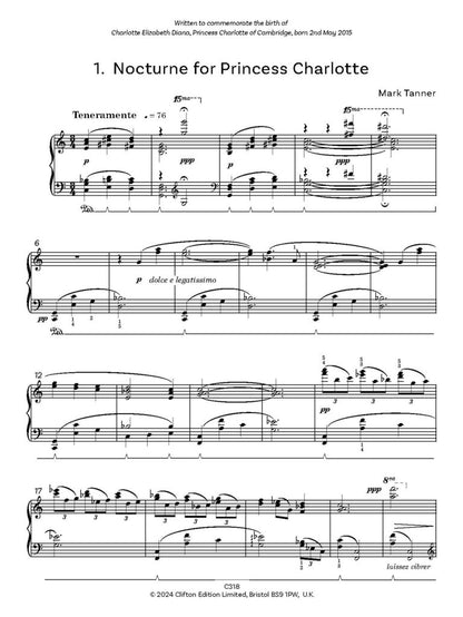 Tanner, Mark Sleep Tight Two Intermediate Piano Pieces for solo piano - Digital Download