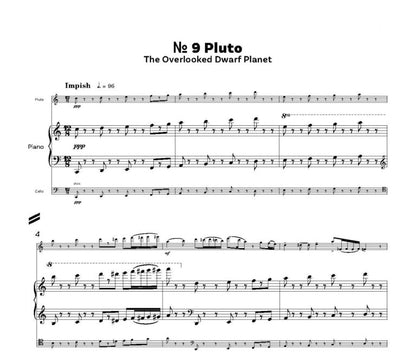 Tanner, Mark: The Planets (Flute, Cello & Piano) - Digital Download