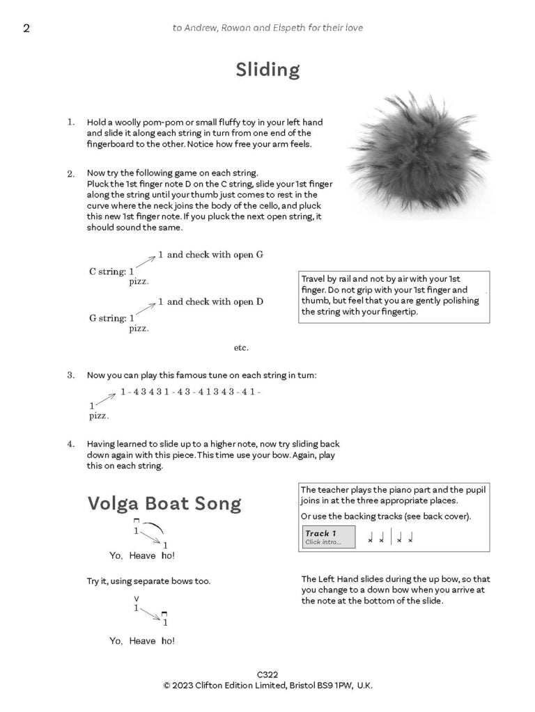 Taylor, Lorna: Go Fourth – Position changing for the Cello (Cello & PIano/Backing tracks)