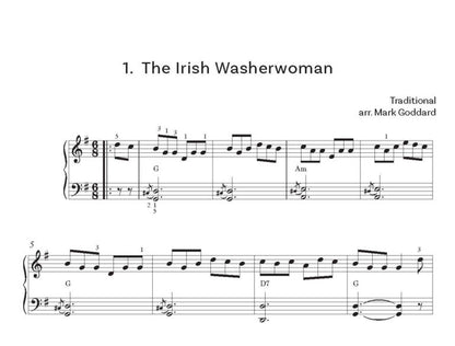 Simplest Irish Folk Music arr. for Piano by Mark Goddard