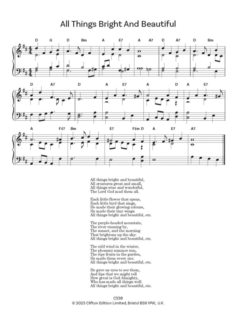 Simplest Hymn Tunes arr. for Piano by Mark Goddard