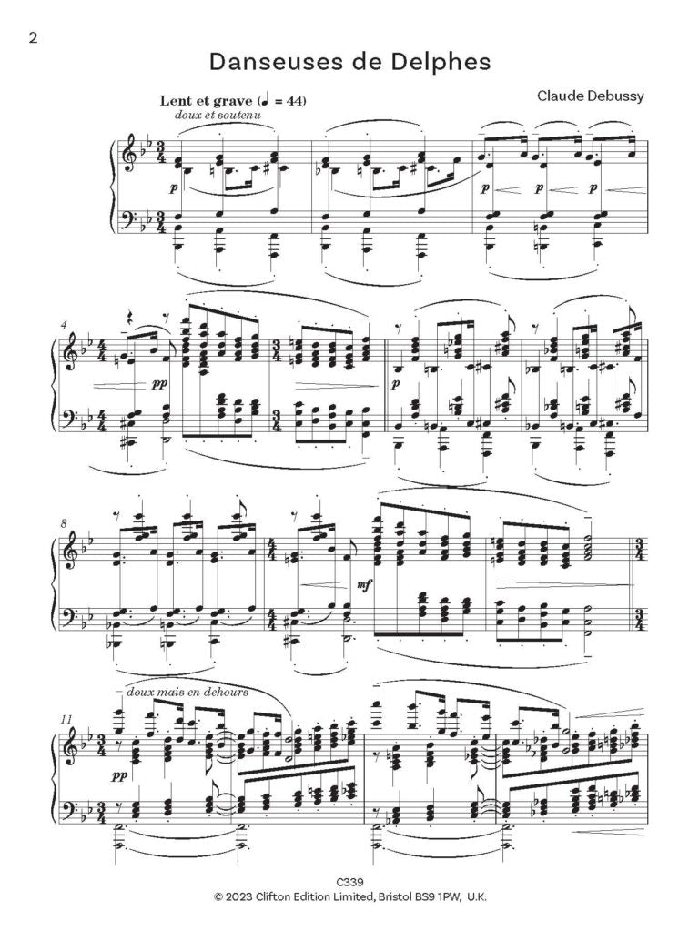 Simplest Debussy Preludes for Piano ed: Mark Goddard