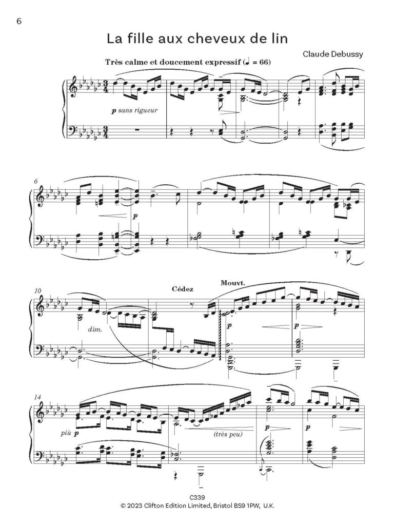 Simplest Debussy Preludes for Piano ed: Mark Goddard