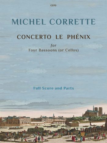 Corrette , Michel - Concerto Le Phenix  for 4 Bassoons (or Cellos) - Digital Download