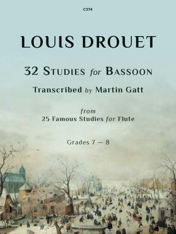 Drouet, Louis: 32 Studies arr. for Bassoon by Martin Gatt from 25 Famous Studies for Flute - Digital Download