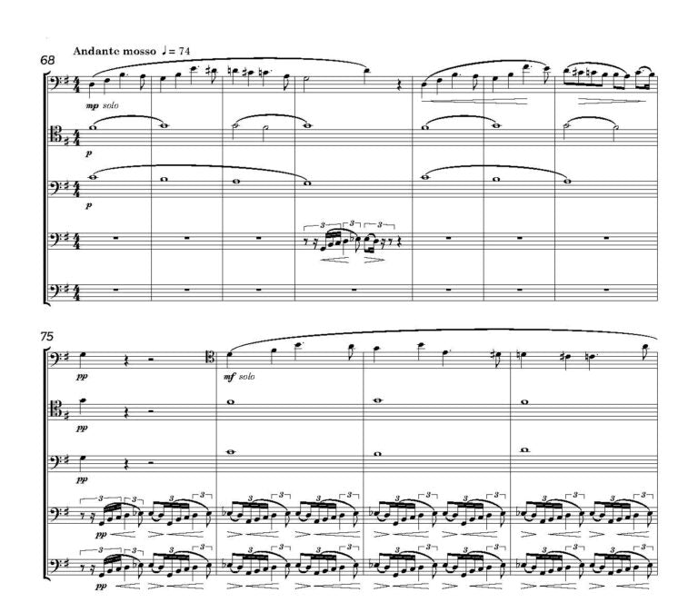 Verdi arr (M Gatt) The Force of Destiny Overture Bassoon Quartet 4 Bns - Digital Download