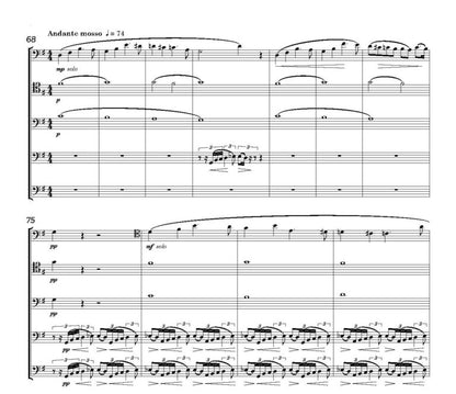 Verdi arr (M Gatt) The Force of Destiny Overture Bassoon Quartet 4 Bns - Digital Download