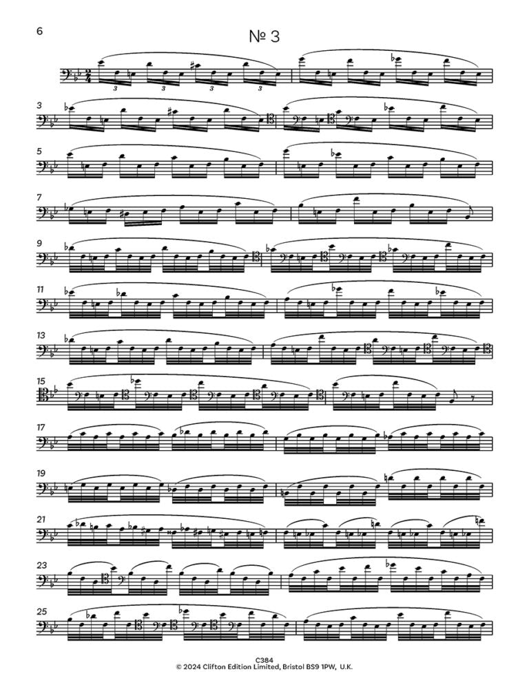 Gillet , Georges - Études — 25 Studies for Bassoon - Digital Download