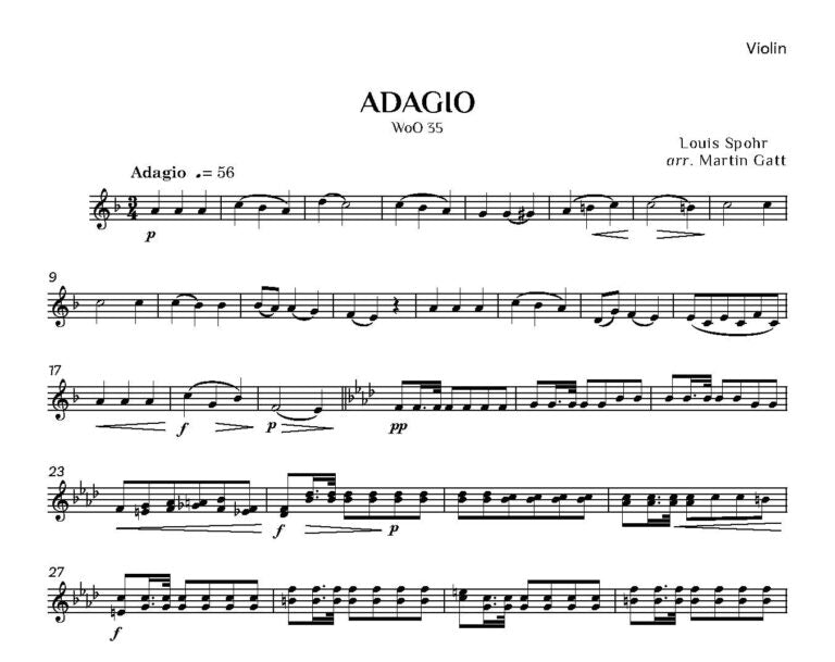 Sphor - Adagio WoO 35 - Bassoon and string trio -   Digital Download