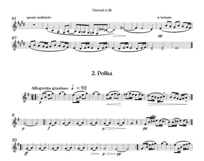 Dvorak - Czech Suite for wind quintet - Digital Download