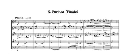 Dvorak - Czech Suite for wind quintet - Digital Download