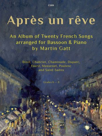 Après un Rêve arr. for Bassoon and Piano by Martin Gatt an Album of Twenty French Songs - Digital Download