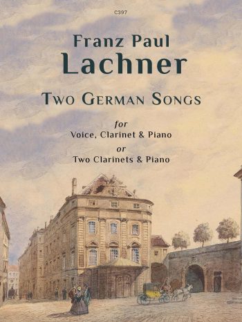 Lachner, Franz: Two German Songs for voice, clar & pft (or 2 clar & pft) - Digital Download