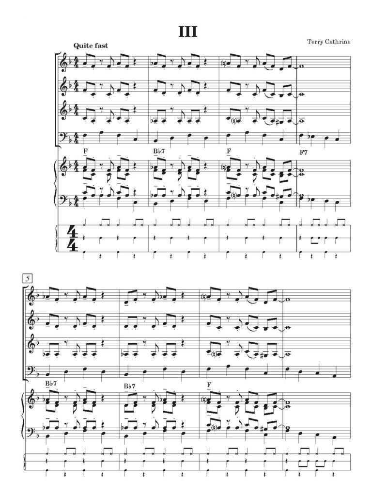 Terry, Catherine - Blues Band Strings for Flexible Ensemble