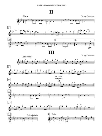 Terry, Catherine - Blues Band Strings for Flexible Ensemble