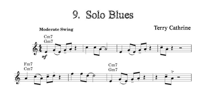 Cathrine, Terry: Easy Blues Tunes for Saxophone (Alto or Tenor).
