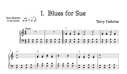 Cathrine, Terry: Easy Blues Tunes for Piano