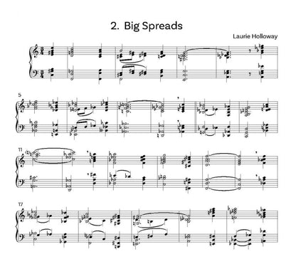 Holloway, Laurie - Jazz Licks and Funky Tricks Jazz Piano Studies- Digital Download