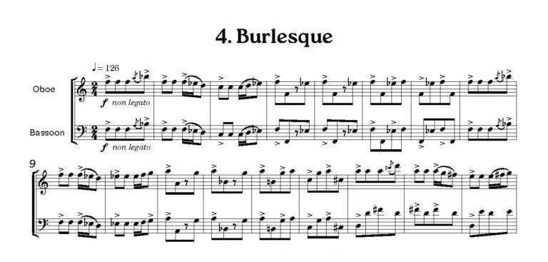 Kelly, Bryan - Duo Oboe or Clarinet and Bassoon - Digital Download