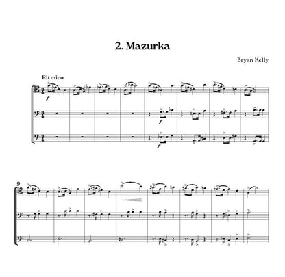 Kelly, Bryan - Gozo Suite for 3 trombones - Digital Download