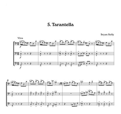 Kelly, Bryan - Gozo Suite for 3 trombones - Digital Download