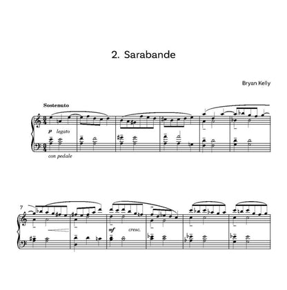 Kelly, Bryan - Somerset Preludes piano solo - Digital Download