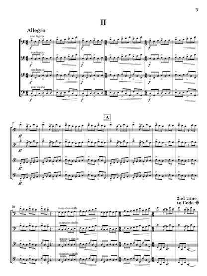 Kelly, Bryan: Three Spanish Pieces For Four Cellos