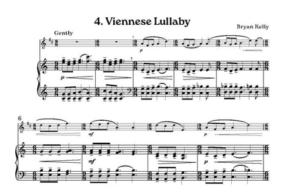 Kelly, Bryan - Travelogue for trumpet and piano- Digital Download