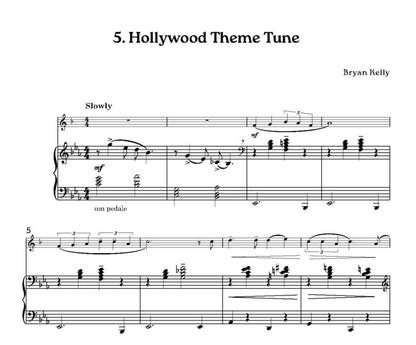 Kelly, Bryan - Travelogue for trumpet and piano- Digital Download