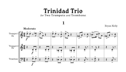 Kelly, Bryan - Trinidad Brass Trio - Digital Download