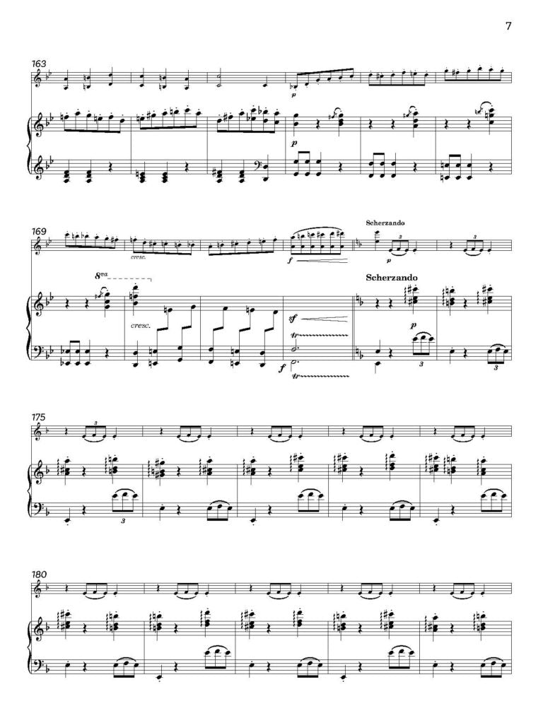 Camille Saint-Saëns: Danse Macabre Op.40 arr. for Violin & Piano
