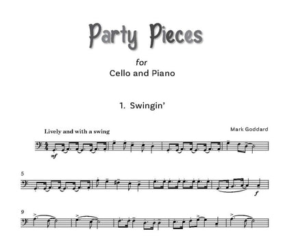 Goddard, Mark: Party Pieces for Cello & Piano