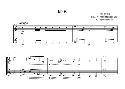 Harper (Snr), Thomas: Twelve Progressive Duetts for two trumpets ed. Dr Paul Nevins - Digital Download