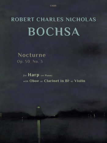 Bochsa, R.N.C.: Nocturne Op. 50 No. 3 for Harp/pno and Oboe/cl/vln