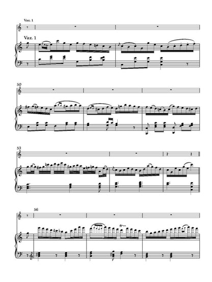 Bochsa, R.N.C.: Nocturne Op. 50 No. 3 for Harp/pno and Oboe/cl/vln