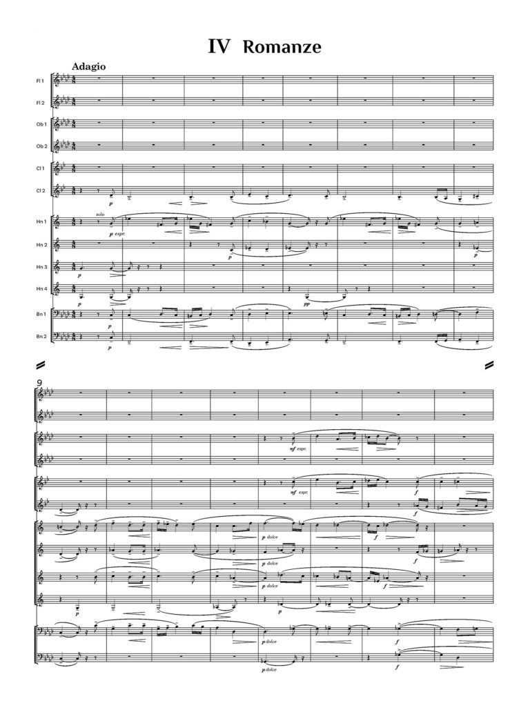 Berger, Wilhelm: Wind Serenade Op. 102 – Score only Wind Ensemble - Digital Download