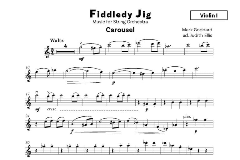Goddard, Mark - Fiddledy Jig for String Orchestra - Digital Download