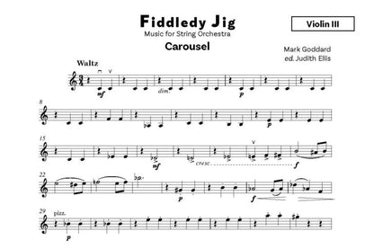 Goddard, Mark - Fiddledy Jig for String Orchestra - Digital Download