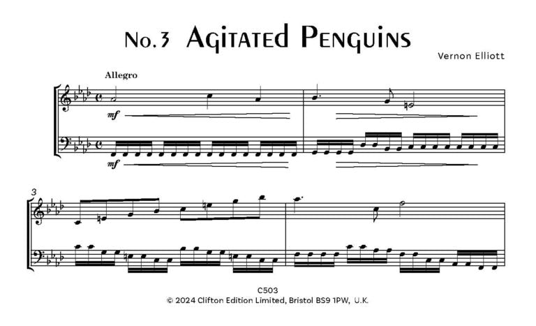 Elliott, Vernon: The Penguins for Oboe & Bassoon