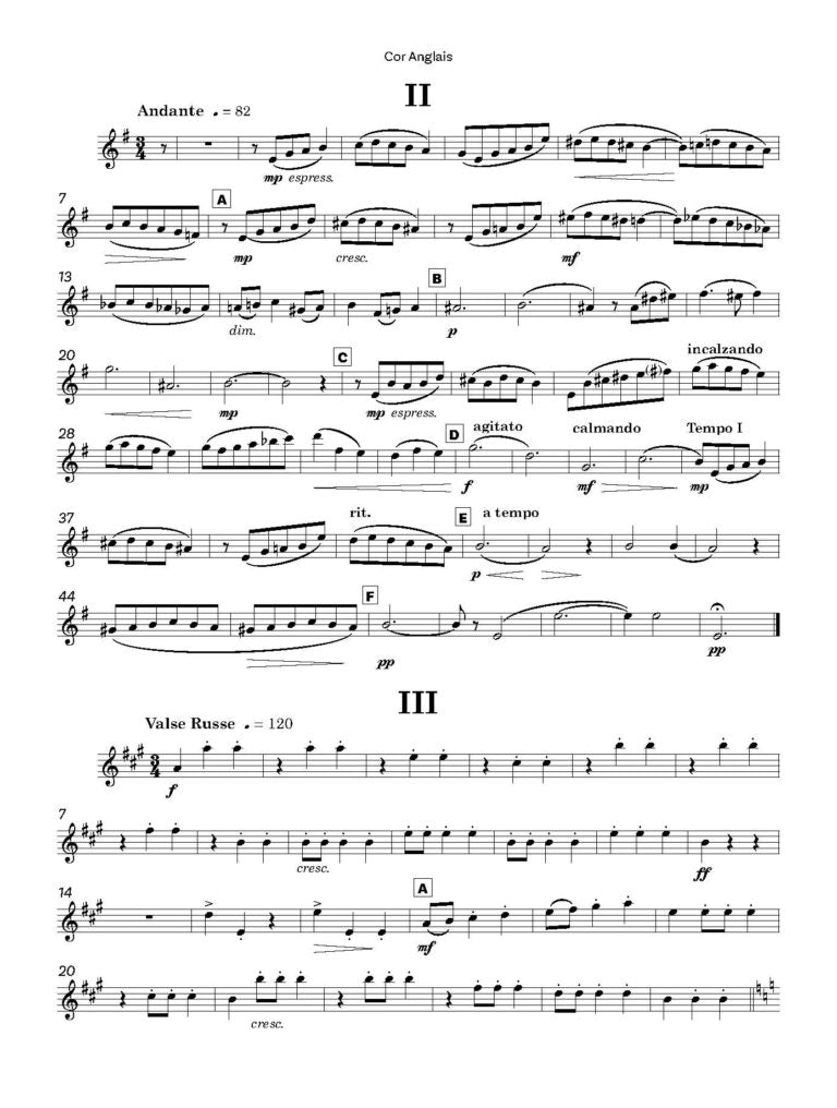 Chandler, Mary - Trio (1989) Score and Parts for oboe trio - Digital Download