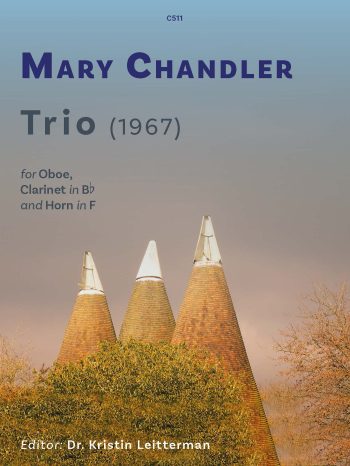 Chandler, Mary - Trio (1967)Woodwind Trio (Ob, Cl & Hn) Score and Parts - Digital Download