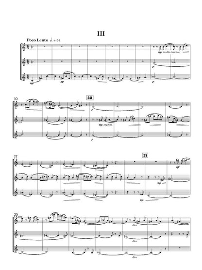 Chandler, Mary - Trio (1967)Woodwind Trio (Ob, Cl & Hn) Score and Parts - Digital Download