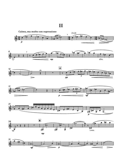 Chandler, Mary - Sonatina for Clarinet and Piano