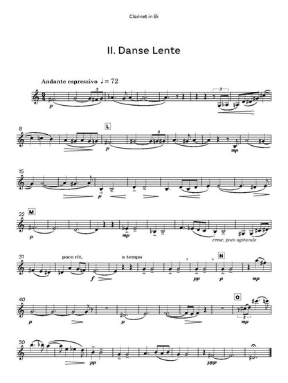 Chandler , Mary  Pas de Quatre for woodwind quartet Score and Parts - Digital Download