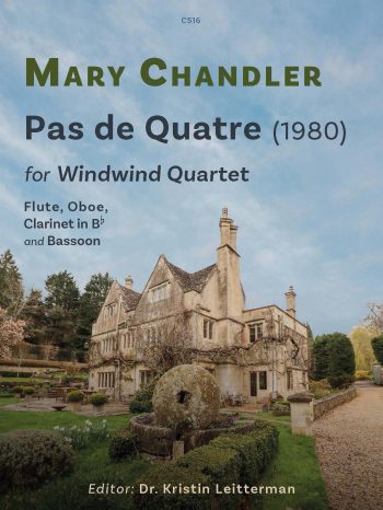 Chandler , Mary  Pas de Quatre for woodwind quartet Score and Parts - Digital Download